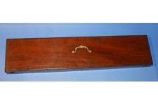 An Early Mahogany Case for Single Flintlock Sporting Gun