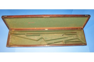 An Early Mahogany Case for Single Flintlock Sporting Gun