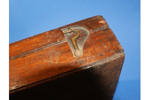 An Early Mahogany Case for Single Flintlock Sporting Gun