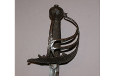 A Fine 17th Century Cromwellian Mortuary Hilted Backsword