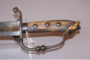Very Rare Mid 17th Century English Civil War Period Mushroom Cap Hanger