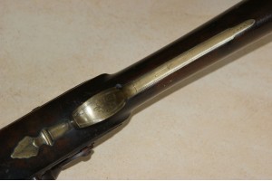 English Brass Barreled Flintlock Blunderbuss by Jover of London.