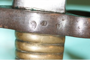 M1842 Pattern French Yataghan Bayonet with Very Rare Original Buff Leather Belt