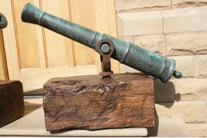 A Fine Pair of Georgian Bronze Naval Swivel Cannon