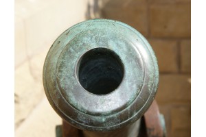 A Fine Pair of Georgian Bronze Naval Swivel Cannon