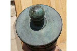 A Fine Pair of Georgian Bronze Naval Swivel Cannon