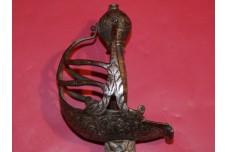 A  Very Nice 17th Century Mortuary-hilted Broadsword of the type used during the English Civil War. 