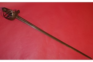 A  Very Nice 17th Century Mortuary-hilted Broadsword of the type used during the English Civil War. 