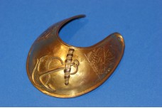 A very Rare Royal Dock Yard Vounteers Officers Gorget 